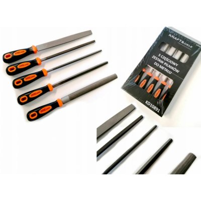 Kraft&Dele sada pilníků na kov 5 ks KD10891 – Zboží Dáma