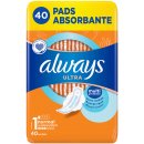 Always Ultra Hygienické Vložky Normal V1 S Křidélky 40 ks