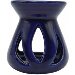 EMPT Keramická aroma lampa s motivem lotosu modrá – Sleviste.cz