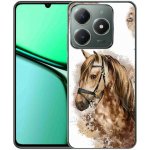 mmCase Gelový kryt na Realme C61 hnědý kreslený kůň – Zboží Živě