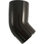 Marley Koleno 67° pro okapový svod 75 mm plastové 078410 hnědé – Zboží Mobilmania