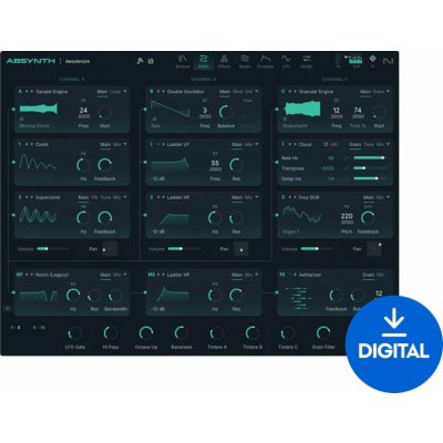 Native Instruments Absynth 6 (Digitální produkt) – Zboží Živě