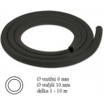 Benzinová hadička gumová vnitřní Ø=6mm, vnější Ø=10mm, délka 1m – Hledejceny.cz