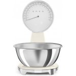 Smeg Kuchyňská váha s nerezovou miskou KSF01, krémová KSF01CRWW – Sleviste.cz