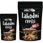 WormUP Lahodní sušení cvrčci BBQ 80 g – Zboží Mobilmania