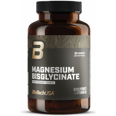 BioTechUSA Magnesium Bisglycinate 90 kapslí – Hledejceny.cz