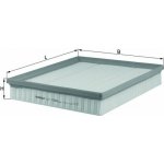 MAHLE ORIGINAL Vzduchový filtr LX1586 – Hledejceny.cz