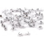 Koncovka na zip 3; 5; 8; 10 mm horní 7 (4 mm) nikl – Zboží Dáma
