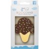 Kousátko BocioLand silikon Zmrzlinka čokoládová