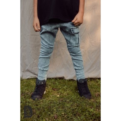 Chlapecké kalhoty Baggy modrá – Zboží Mobilmania