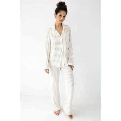 Sensis Dámské pyžamo Amani viskóza Ecru – Zboží Dáma