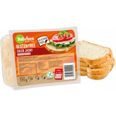 Balviten Chléb světlý bez lepku 190 g – Sleviste.cz