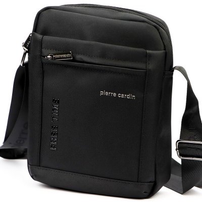 Pierre Cardin Značková pánská taška přes rameno černá TP117211 – Zboží Mobilmania