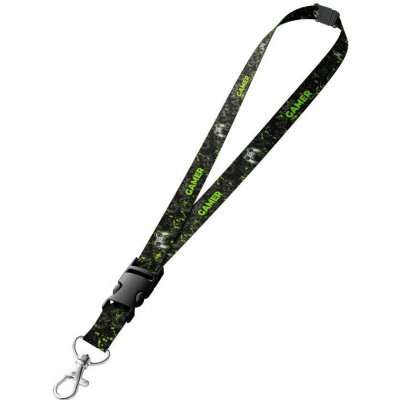 Šňůrka na krk KARTON P+P s karabinkou Gamer 6 71326NN – Sleviste.cz