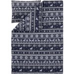 LIVARNO Fleecové povlečení tmavě modrá / bílá 140x200 70x90 – Zboží Mobilmania