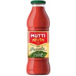 MUTTI Passata jemné rajčatové pyré s bazalkou 700 g – Zboží Dáma
