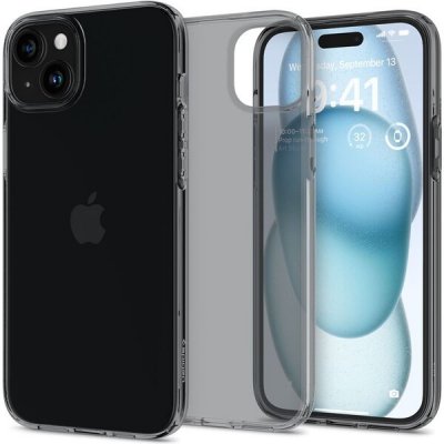Pouzdro Spigen Crystal Flex iPhone 15 šedé