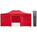 TENTino STEEL HEXAGON 4x6 m / 8 noh 7A - ČERVENÁ – Hledejceny.cz