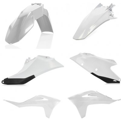 Acerbis plastový kit GAS GAS EC250/300/ECF250/350 21 - bílá/černá bílá/černá – Sleviste.cz