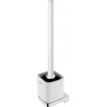 Nimco Maya WC štětka nástěnná s držákem bílá keramika chrom MA 29094KN-HR-26 – Hledejceny.cz