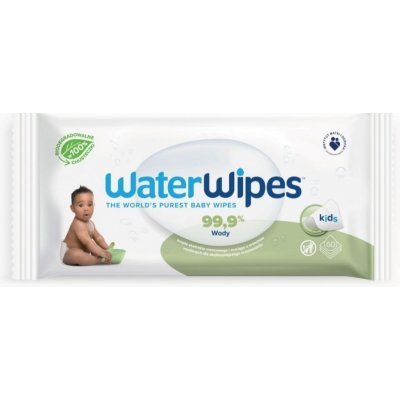 WATERWIPES Vlhčené ubrousky bez obsahu plastů Soapberry 60 ks – Zbozi.Blesk.cz