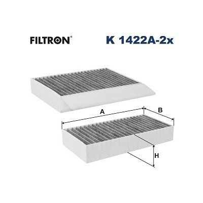 K1422A-2x FILTRON Filtr, vzduch v interiéru – Hledejceny.cz