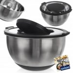 Orion Šlehací mísa s poklopem grey 21,5 cm – Zboží Dáma