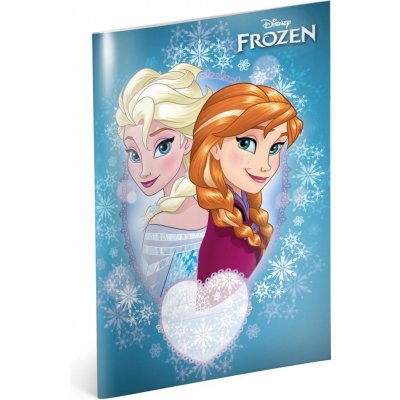 Disney Sešit Frozen Sisters 14,8 x 21 cm Walt – Zboží Mobilmania