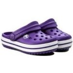 Crocs Crocband Kids Ultraviolet/White – Zboží Dáma