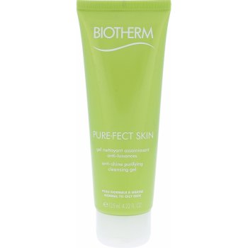 Biotherm PureFect Skin čistící gel pro problematickou pleť, akné Anti-Shine Purifying Cleansing Gel 125 ml