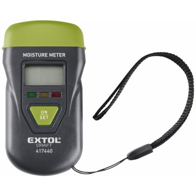 EX417440 Vlhkoměr pro měření vlhkosti dřeva, omítky a podobných materiálů EXTOL-CRAFT