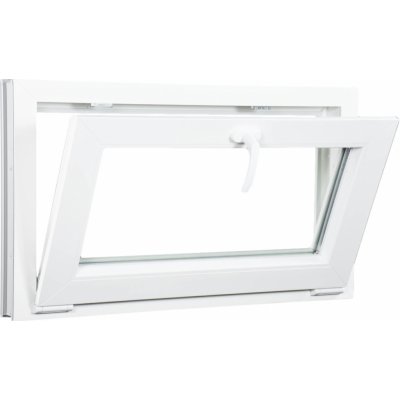 Aluplast Sklopné plastové okno bílé 140x60 – HobbyKompas.cz