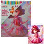 Diamantové malování - Narozeninová panenka 25 x 30 cm – Zboží Mobilmania