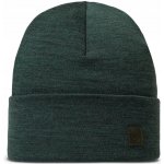 Čepice zimní Buff z merino vlny heavyweight solid forest – Hledejceny.cz