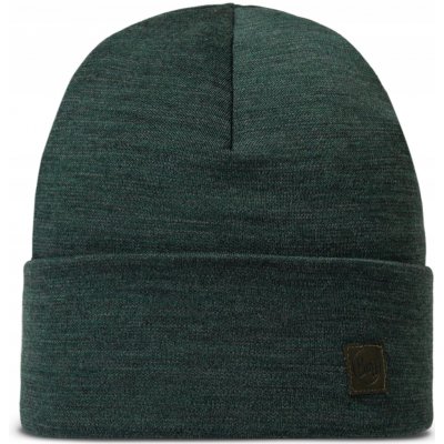 Čepice zimní Buff z merino vlny heavyweight solid forest – Hledejceny.cz
