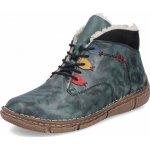 Rieker dámská kotníková obuv Z3724-54 zelená – Zboží Mobilmania