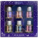 The Indulgent Bathing Co. Starry Nights Bath Oil Collection dámský dárková sada Relax Bath Oil Lavender & Lime Flower 15 ml + Refresh Bath Oil Mandarin & Bergamot 15 ml + De-Stress Bath Oil Ylang Ylan – Hledejceny.cz