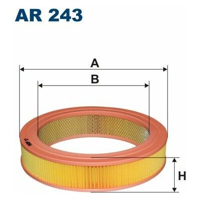 Vzduchový filtr FILTRON AR 243 – Hledejceny.cz