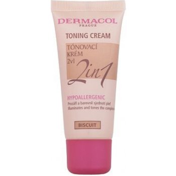 Dermacol Toning Cream 2in1 lehký tónovací krém Biscuit 30 ml