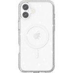 AppleKing transparentní kryt se třpytkami a MagSafe pro iPhone 17 - stříbrný – Zboží Mobilmania