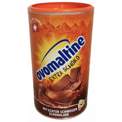 Ovomaltine Švýcarský instantní nápoj s čokoládou v dóze 450 g