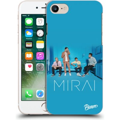 Pouzdro Picasee silikonové Apple iPhone 7 - Mirai - Blue čiré – Zboží Mobilmania