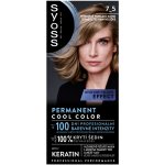 Syoss barva na vlasy 7-5 Přirozený popelavě plavý 50 ml – Zboží Dáma