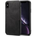 Pouzdro AppleKing s kapsou z PU kůže iPhone XS Max - černé – Hledejceny.cz