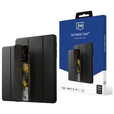 3mk pouzdro Soft Tablet Case Samsung Galaxy Tab S6 Lite 2020 2022 5903108526883 černá – Zboží Mobilmania