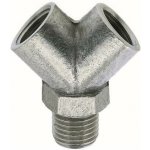 6000-1/8 Y-spojka výstupy 2× vnitřní závit, vstup kuželový vnější závit 1/8" – Hledejceny.cz