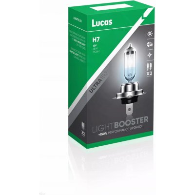 Lucas Ultra 150 12V H7 55W PX26d 2 ks