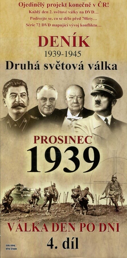 Deník 2. světové války - prosinec 1939 DVD