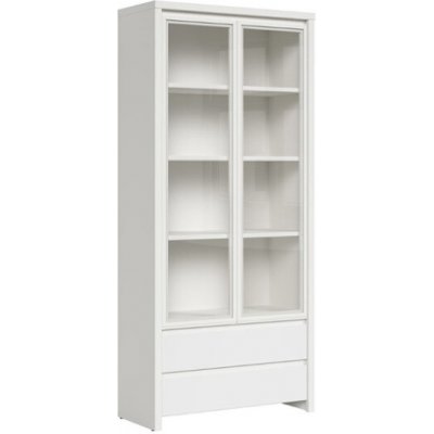 BRW Kaspian S128-REG2W2S Bílý Mat – Hledejceny.cz