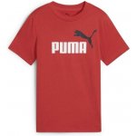 Puma Essentials 2 COLOR N0.1 LOGO TEE B Chlapecké triko červená – Zboží Dáma